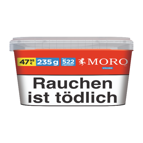 Moro Rot Volumen Giga Box 1 x 235g Tabak Moro Rot Volumen Giga Box 1 x 235g Tabak